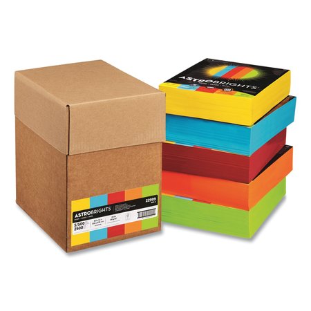 Neenah Paper ColoPaper, Assorted, 2500, PK5 22999